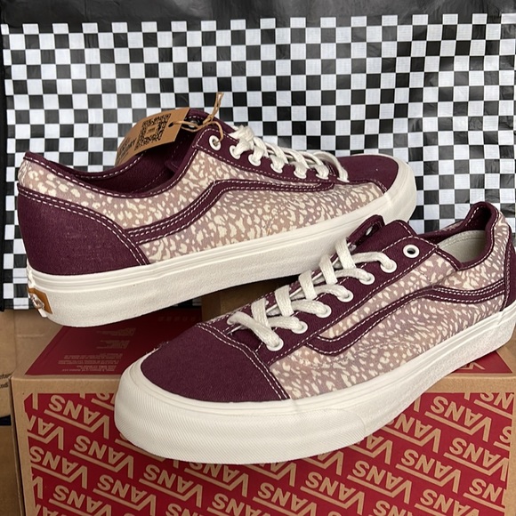 Vans Style 36 DECON Eco Theory Animal Mauve/wme Men’s sneakers - Picture 8 of 16